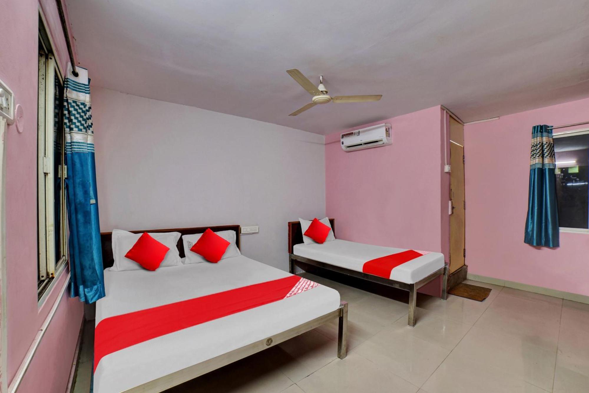 Hotel O Anu Residency Vijayawāda Exterior foto