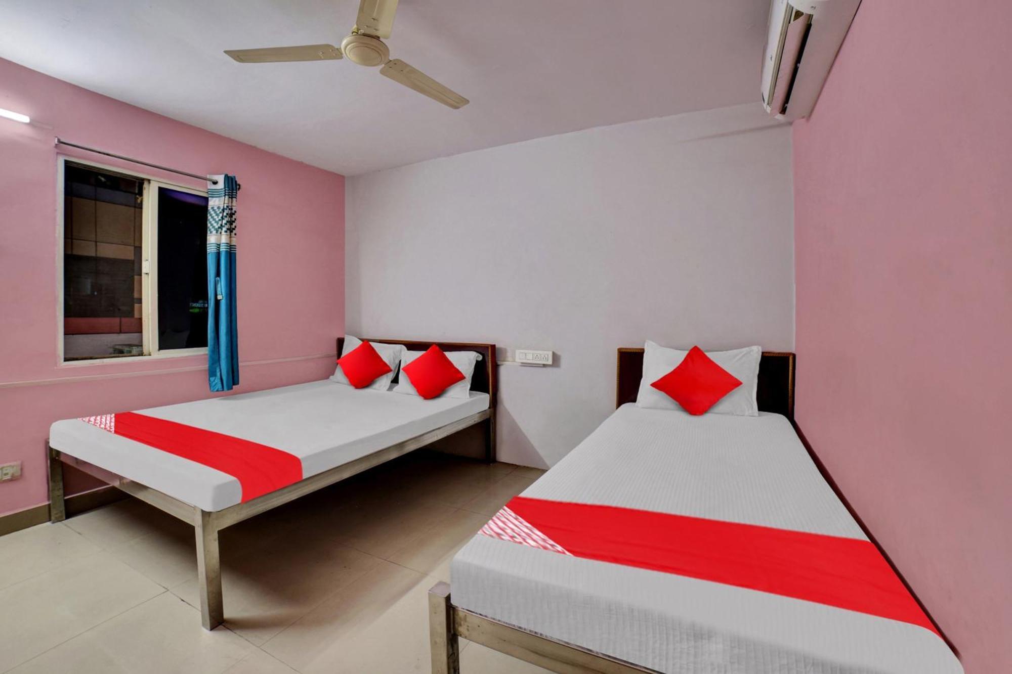 Hotel O Anu Residency Vijayawāda Exterior foto